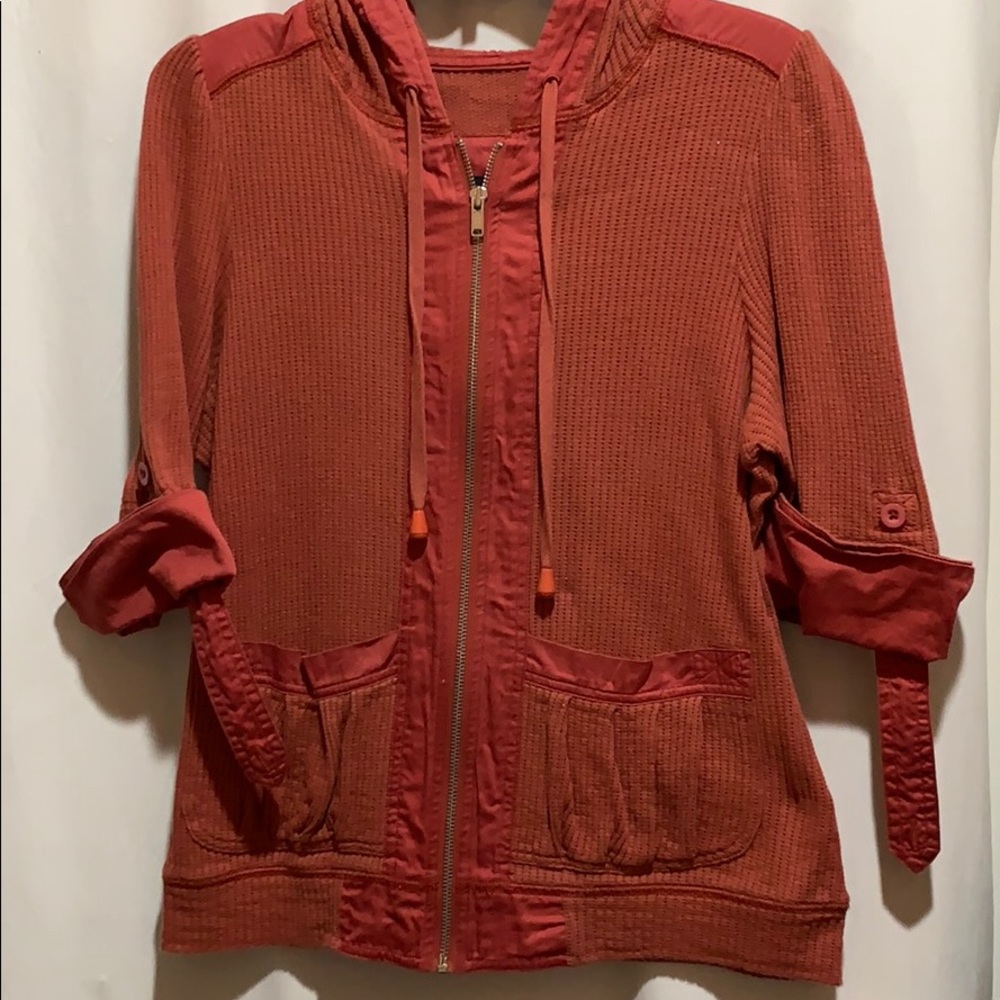 MARC/MARC JACOBS SZL SIENNA HOODIE JACKET ROLL/TAB